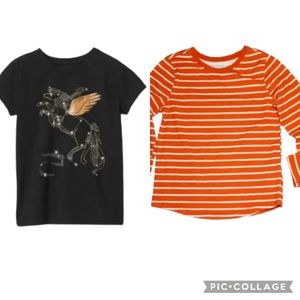 Lot of 2 Girls Tops Sz 4/5, Sz 4T